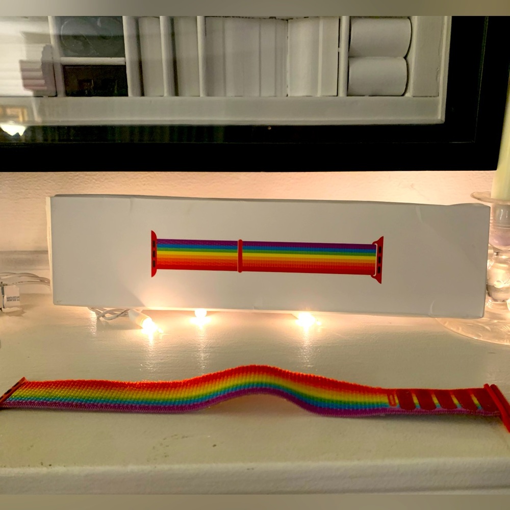 Authentic Apple Watch Band 44mm 2019 PRIDE EDITION